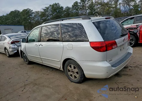 2004 Toyota Sienna Xle из США, поврежденный, VIN 5TDZA22C84S083185